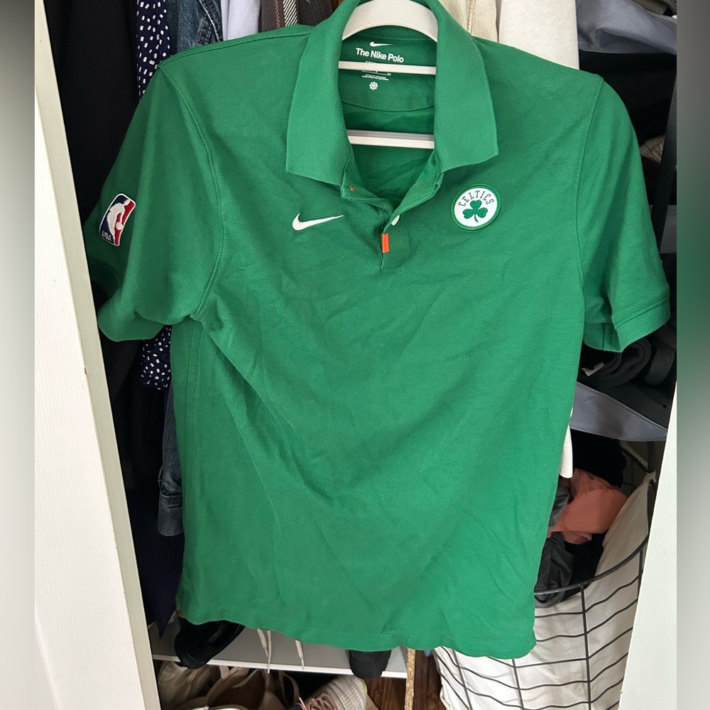 Boston Celtics Nike NBA Golf Polo